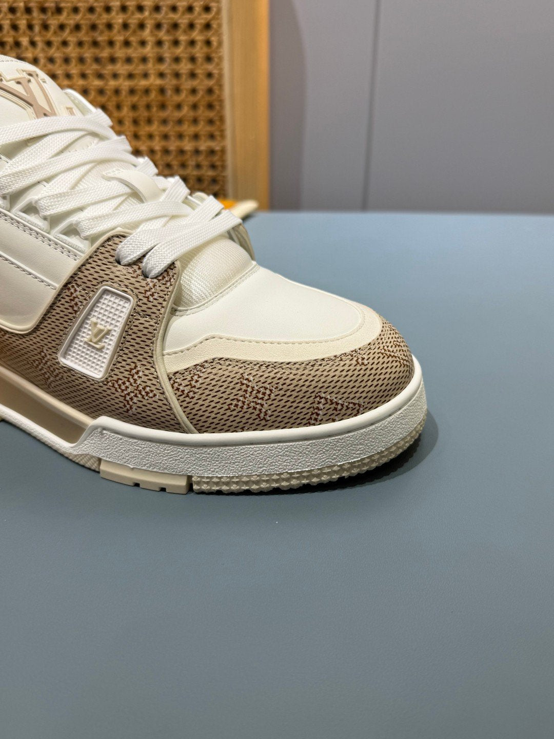 Sneakers Trainer 'Blanc Écru' — vue 12