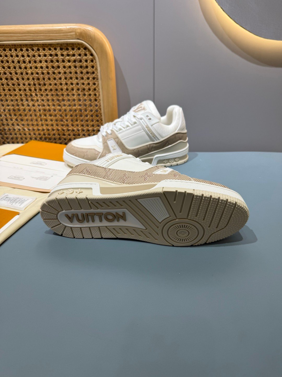 Sneakers Trainer 'Blanc Écru' — vue 18