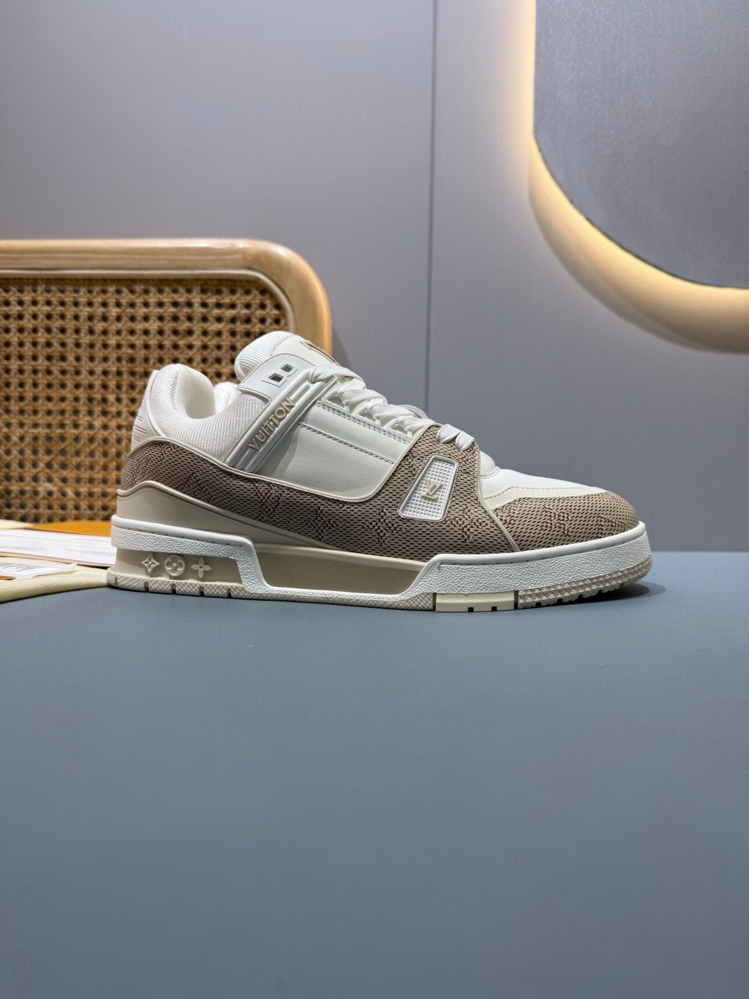 Sneakers Trainer 'Blanc Écru' — vue 21