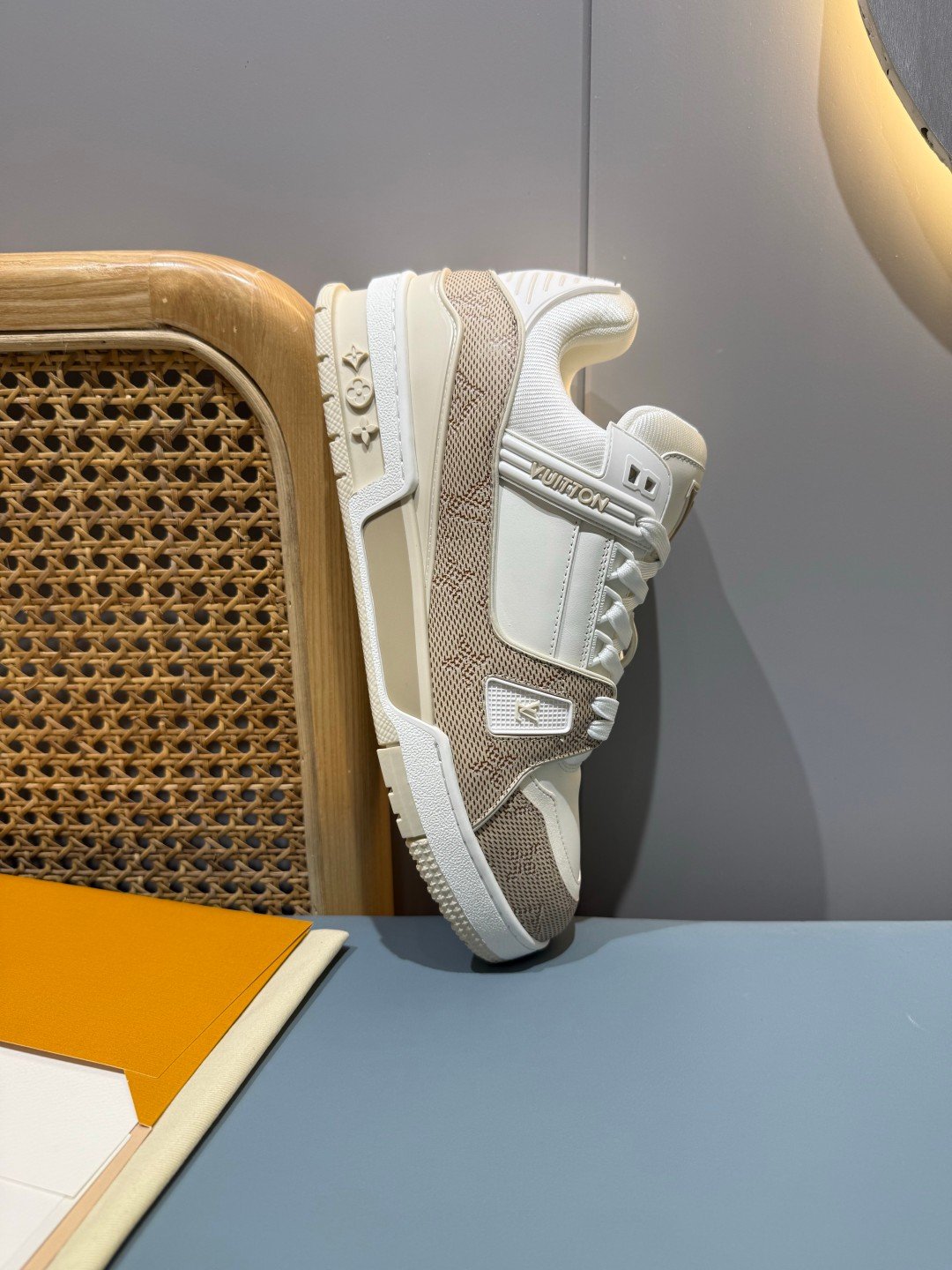 Sneakers Trainer 'Blanc Écru' — vue 31
