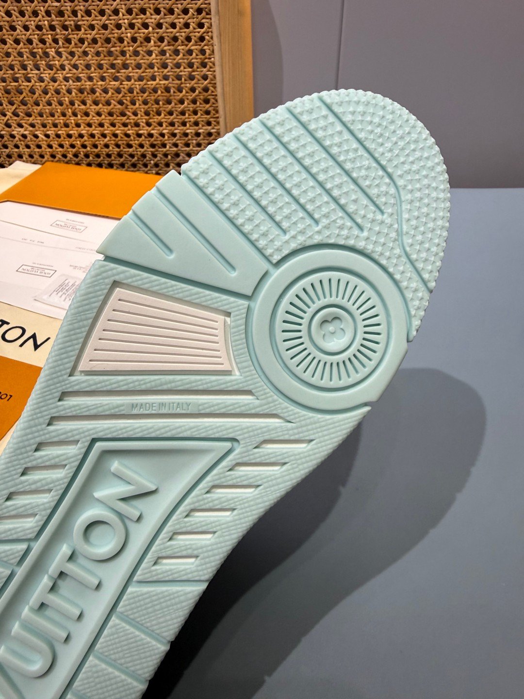 Sneakers Trainer 'Bleu Glacier' — vue 6
