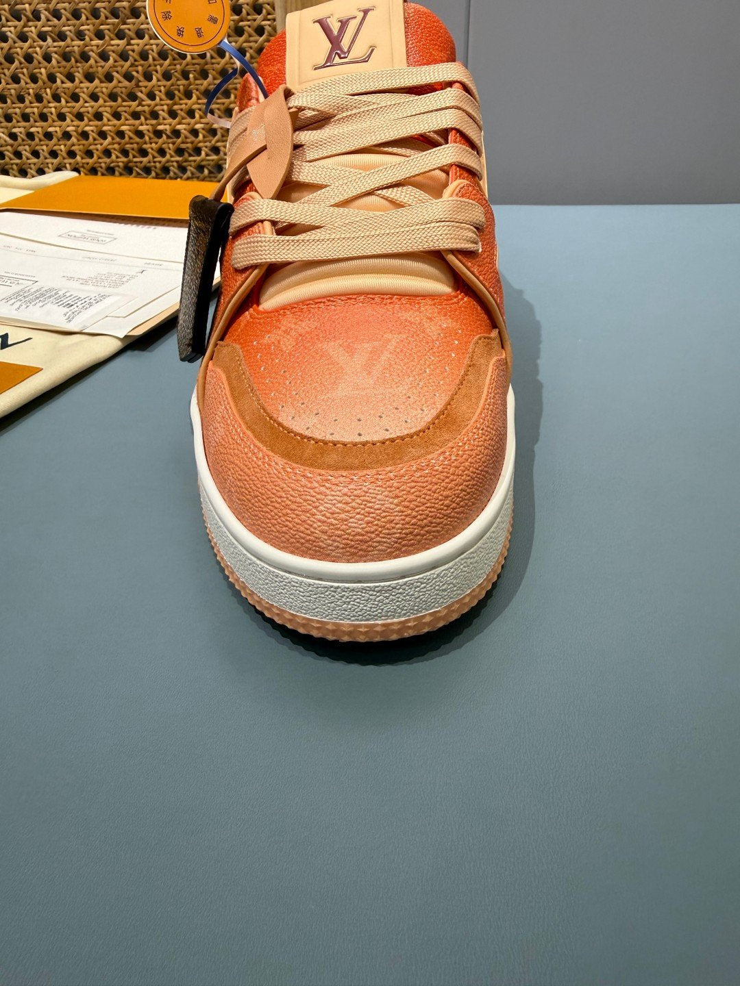 Sneakers Trainer 'Saumon' — vue 9