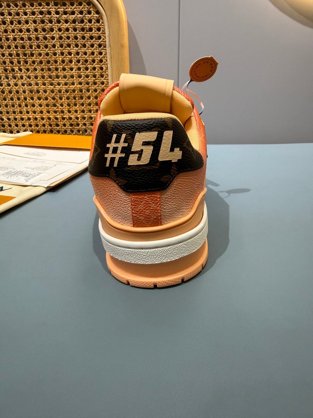Sneakers Trainer 'Saumon' — vue 10