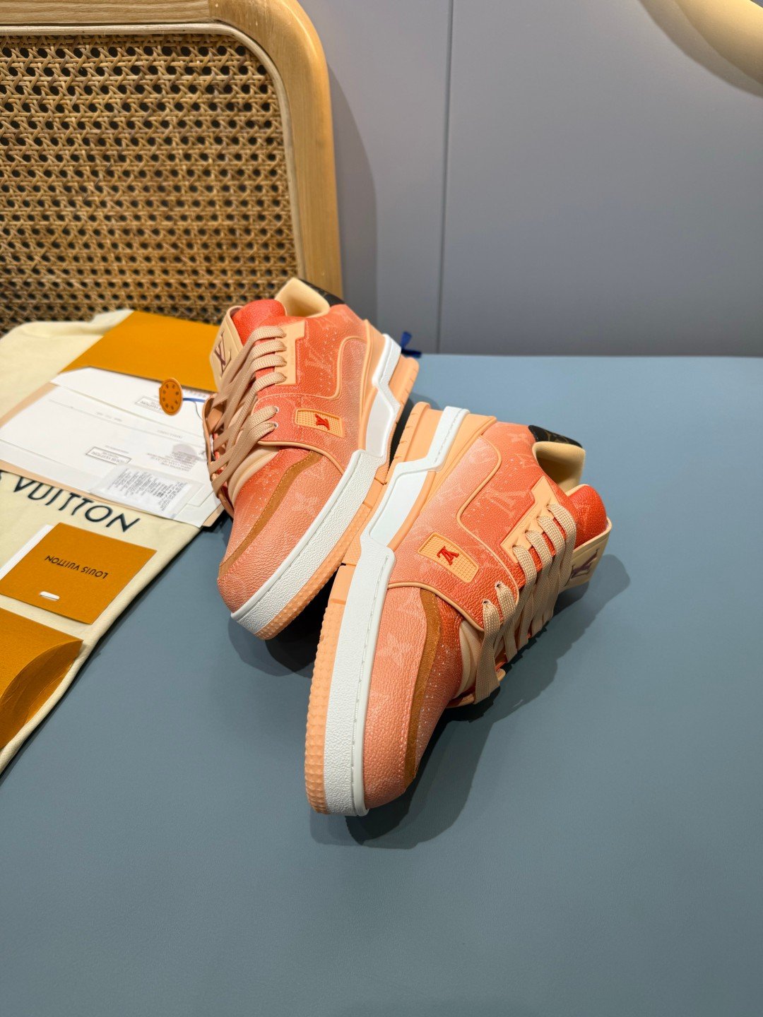 Sneakers Trainer 'Saumon' — vue 15