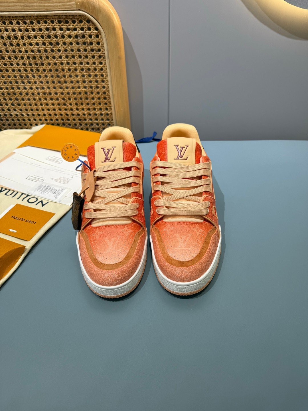 Sneakers Trainer 'Saumon' — vue 18