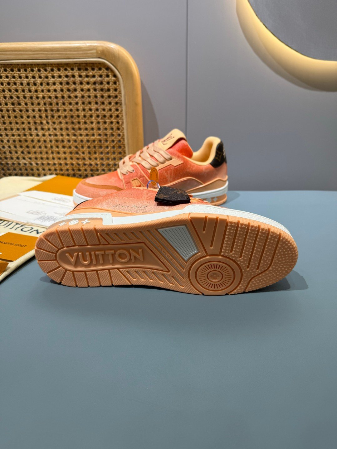Sneakers Trainer 'Saumon' — vue 19
