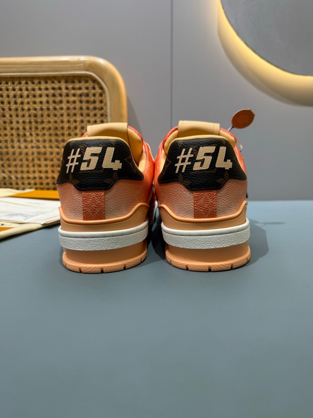 Sneakers Trainer 'Saumon' — vue 21
