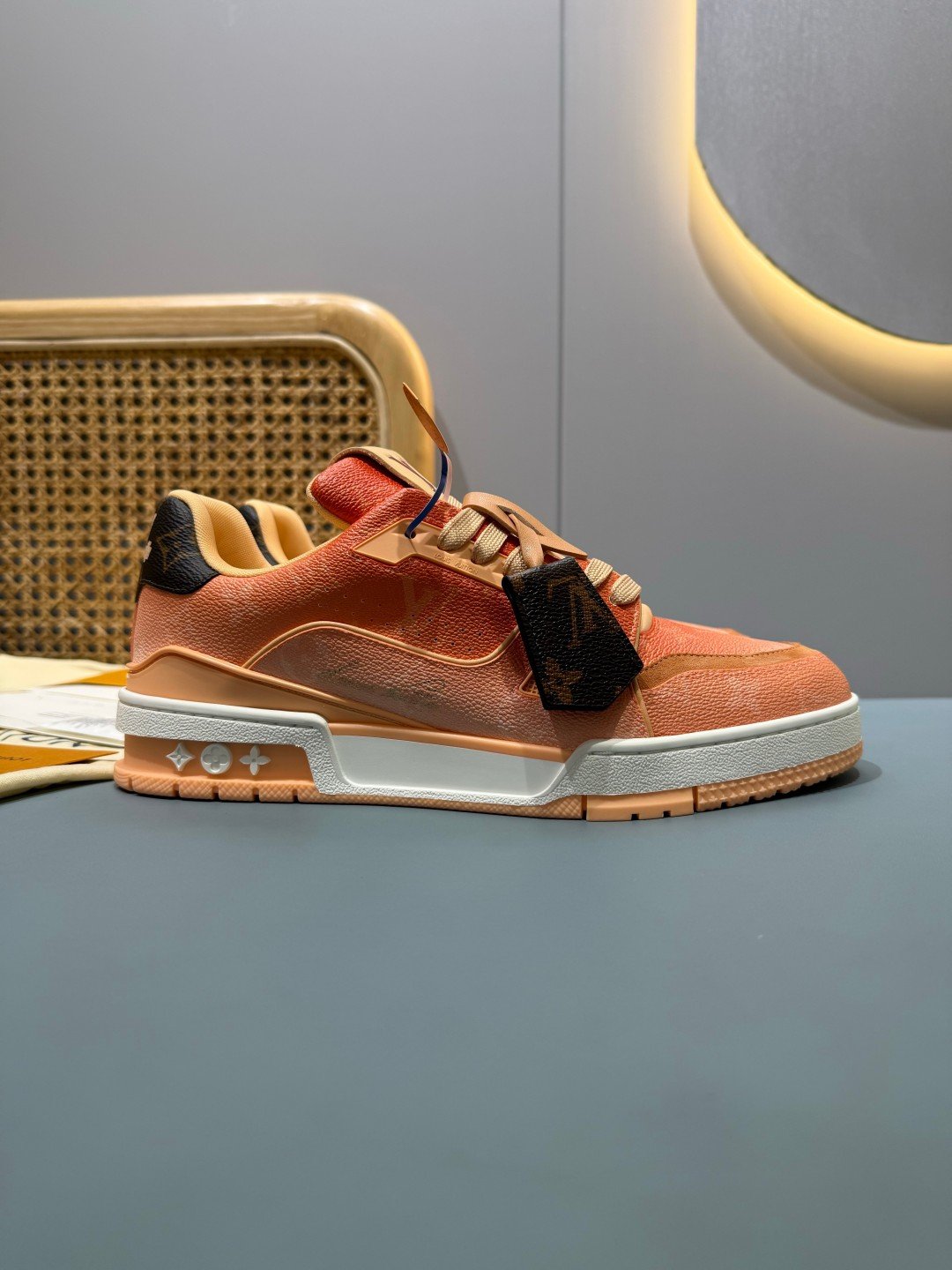 Sneakers Trainer 'Saumon' — vue 22