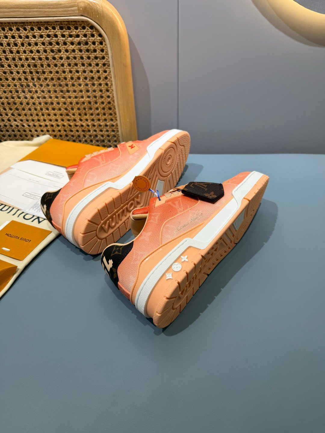 Sneakers Trainer 'Saumon' — vue 23