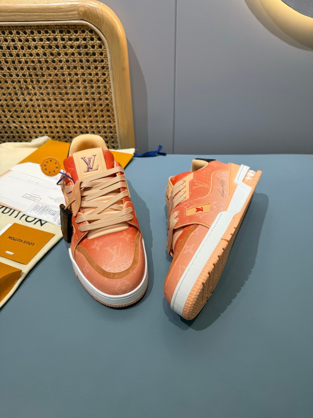 Sneakers Trainer 'Saumon' — vue 26