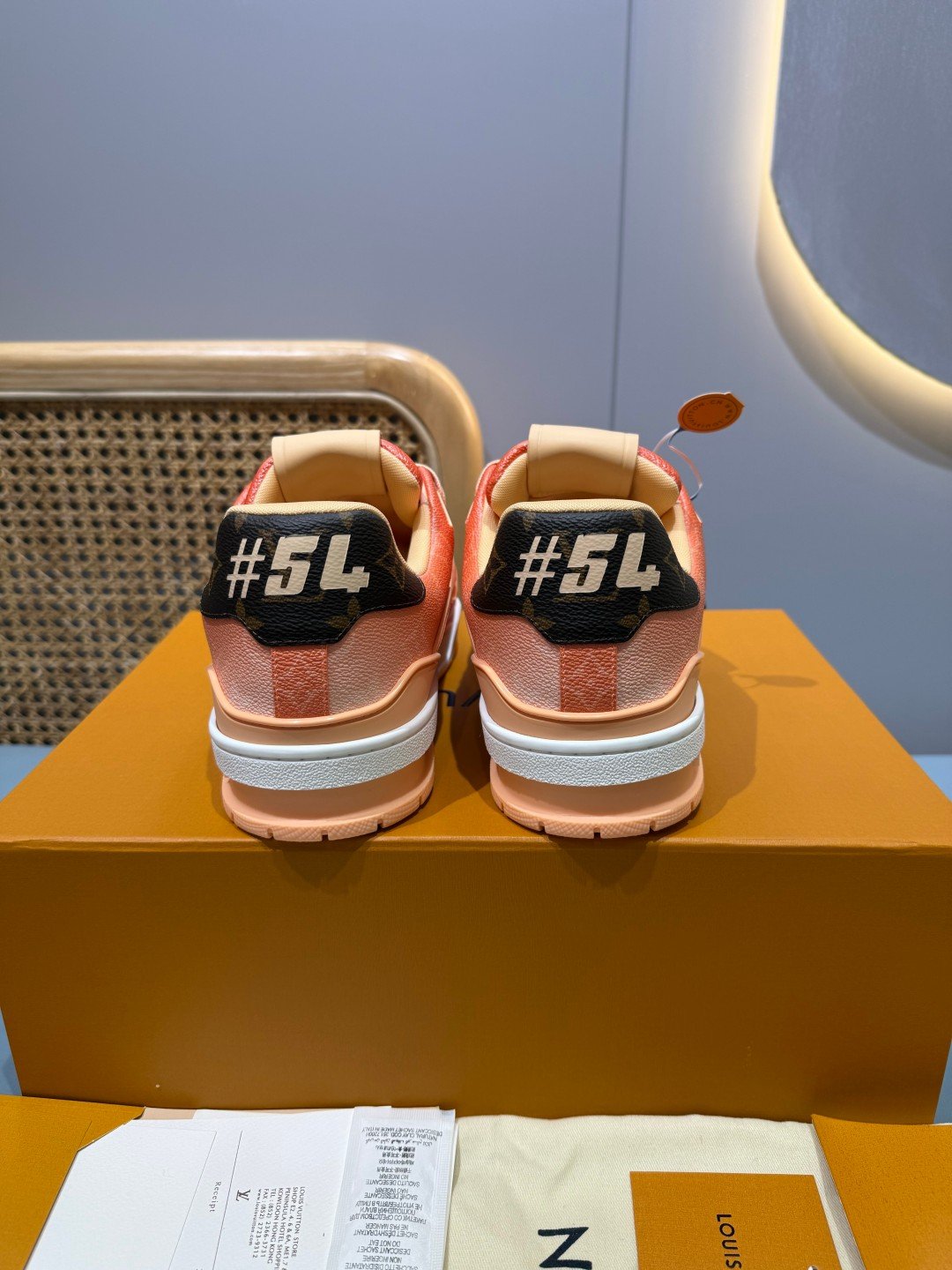 Sneakers Trainer 'Saumon' — vue 27