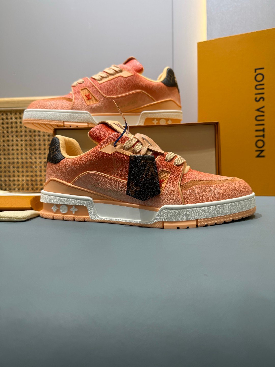 Sneakers Trainer 'Saumon' — vue 31