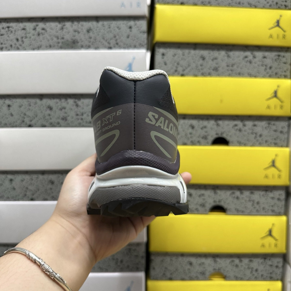 Sneakers XT-6 'Grey Silver' — vue 2