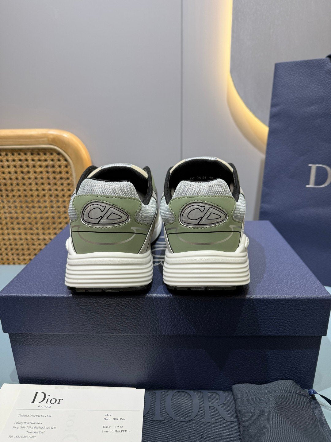 Sneakers B30 'Vert Sauge' — vue 4