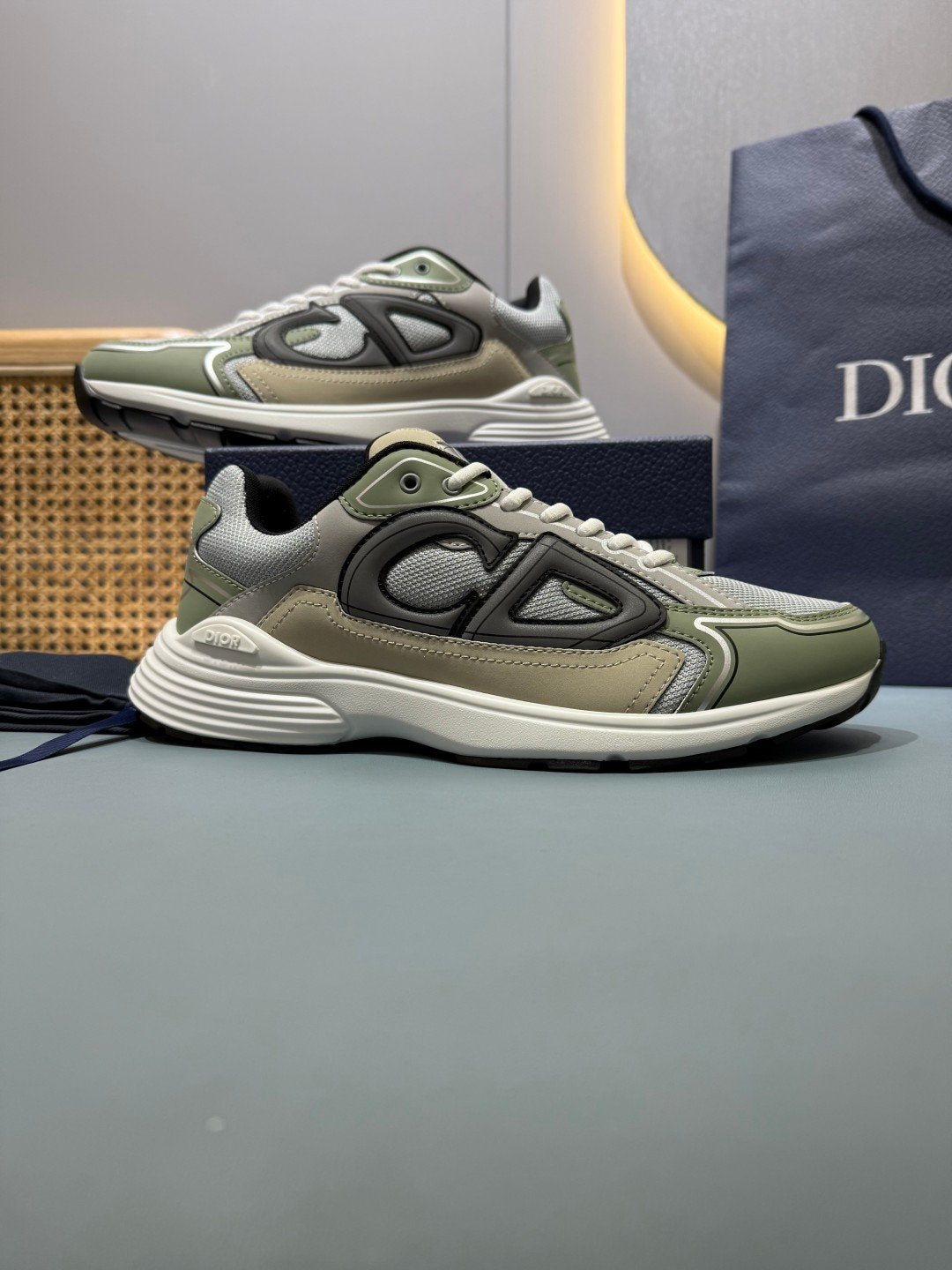 Sneakers B30 'Vert Sauge' — vue 5