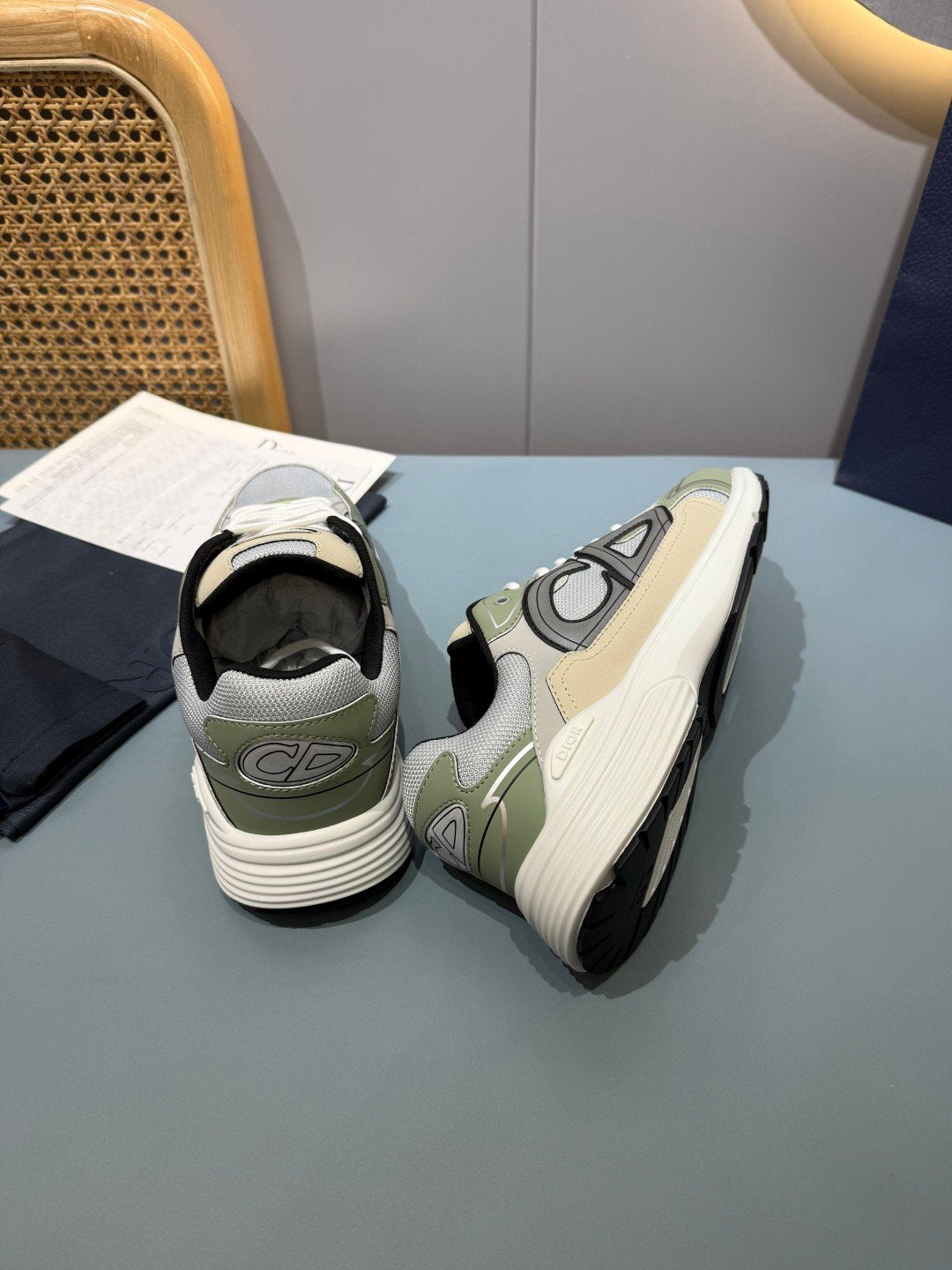Sneakers B30 'Vert Sauge' — vue 24