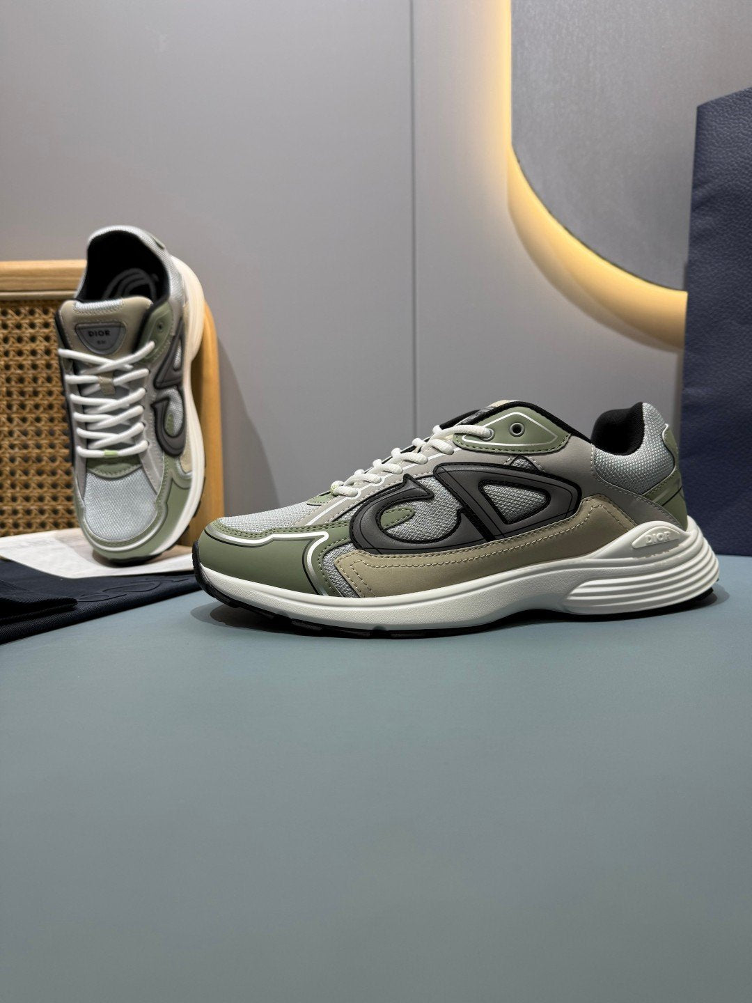 Sneakers B30 'Vert Sauge' — vue 25