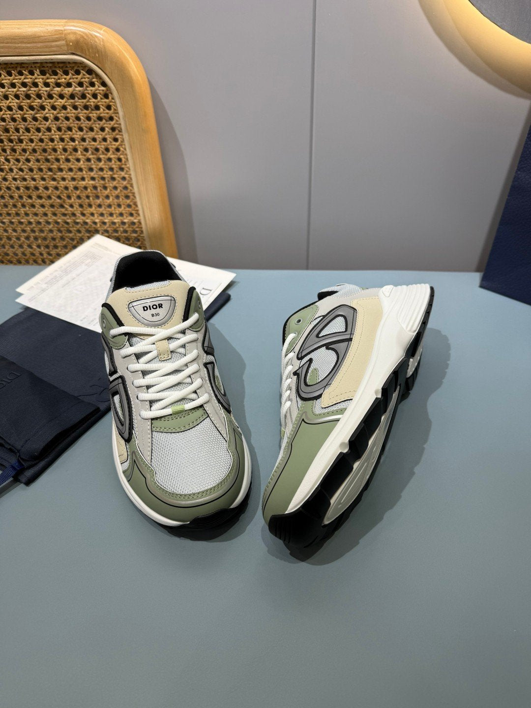 Sneakers B30 'Vert Sauge' — vue 26