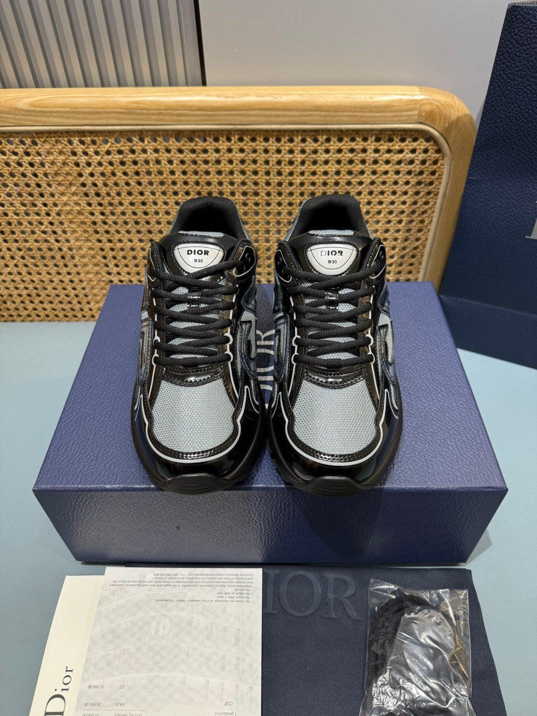 Sneakers B30 'Noir et Gris' — vue 2