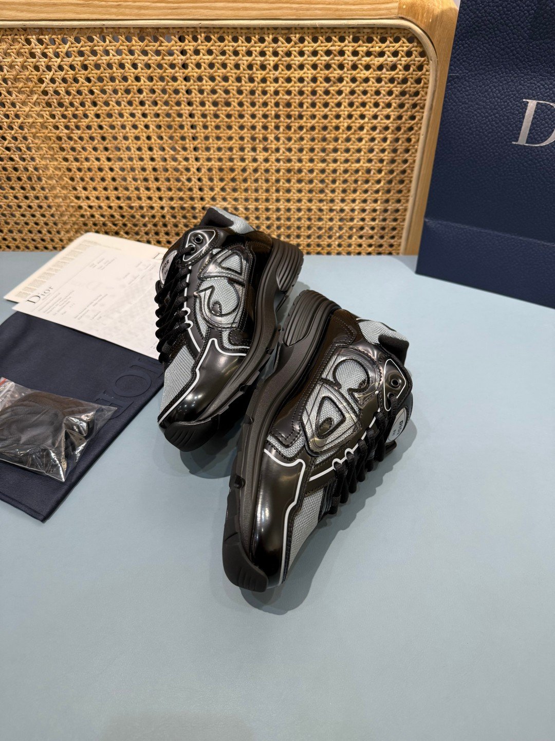 Sneakers B30 'Noir et Gris' — vue 11
