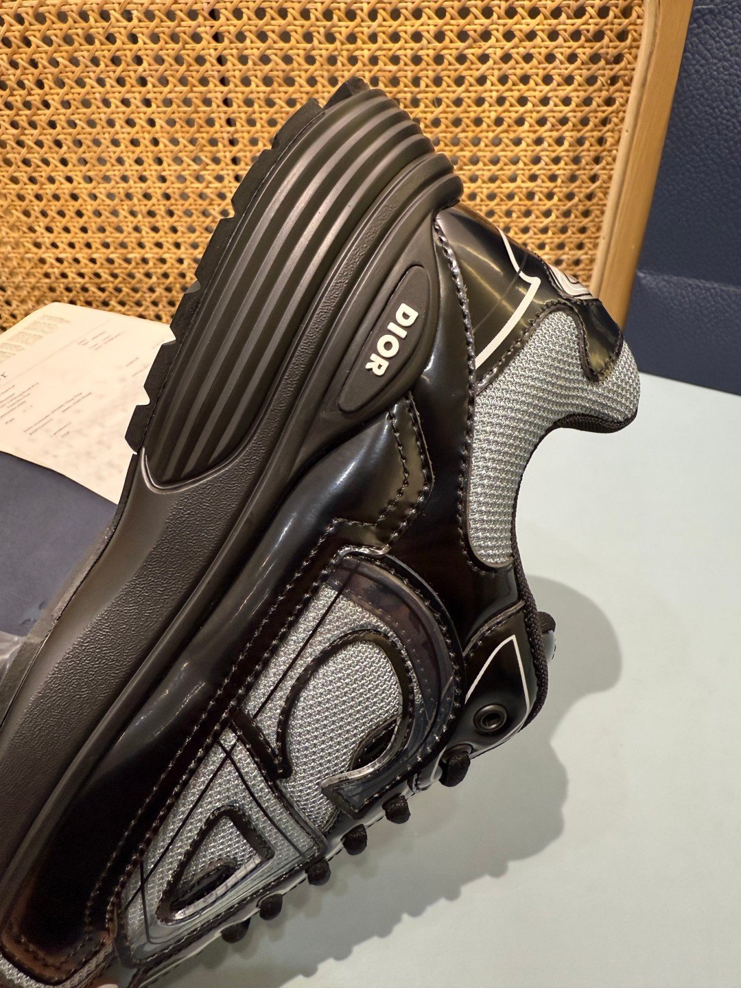 Sneakers B30 'Noir et Gris' — vue 12