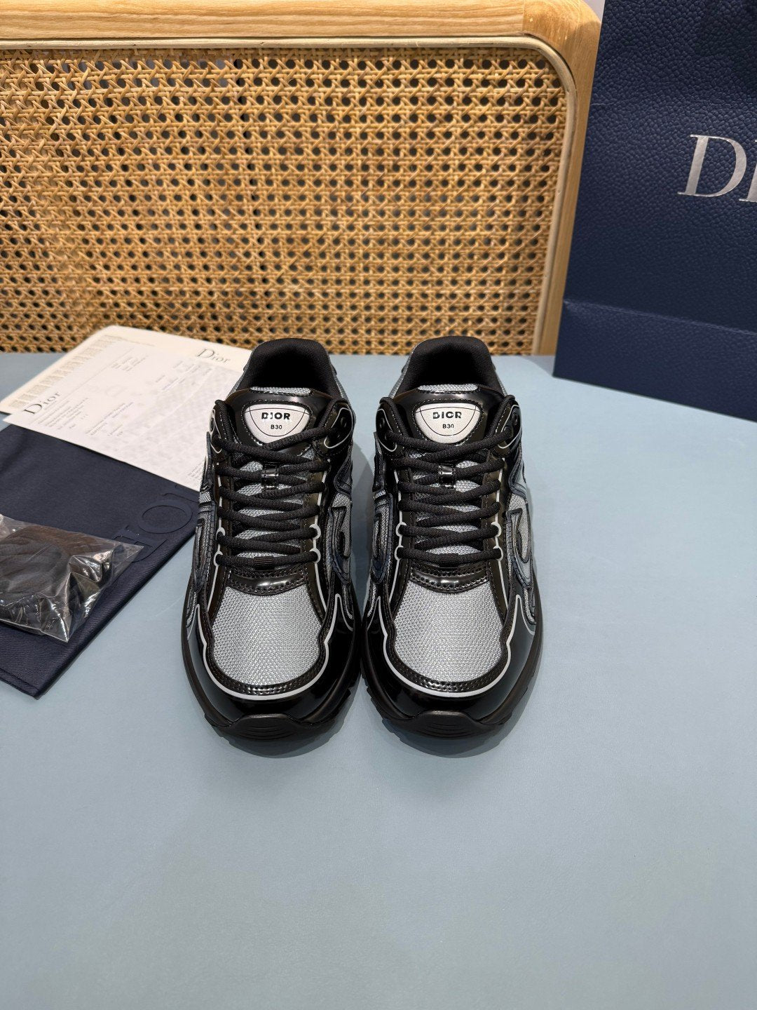Sneakers B30 'Noir et Gris' — vue 15