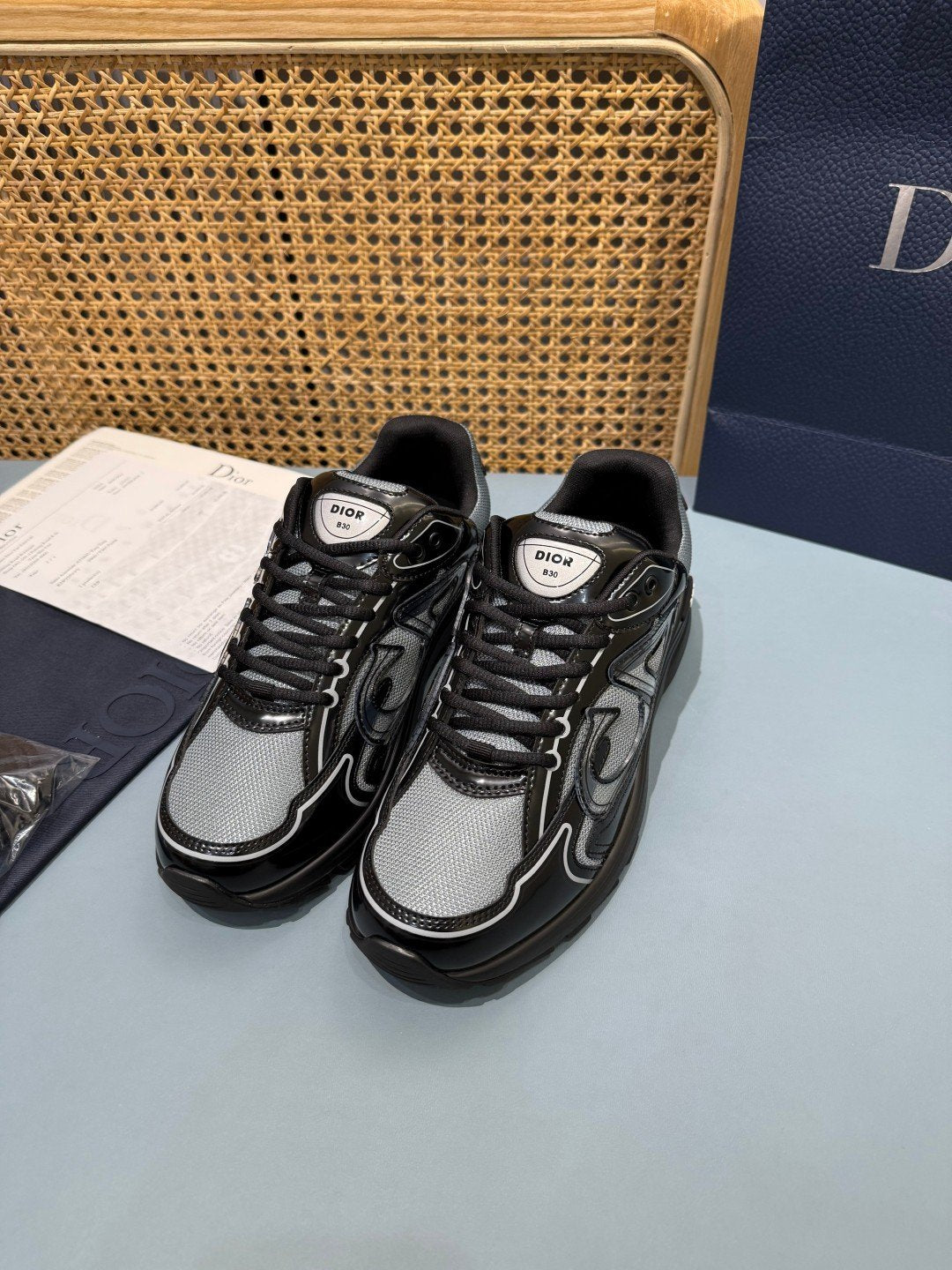 Sneakers B30 'Noir et Gris' — vue 16