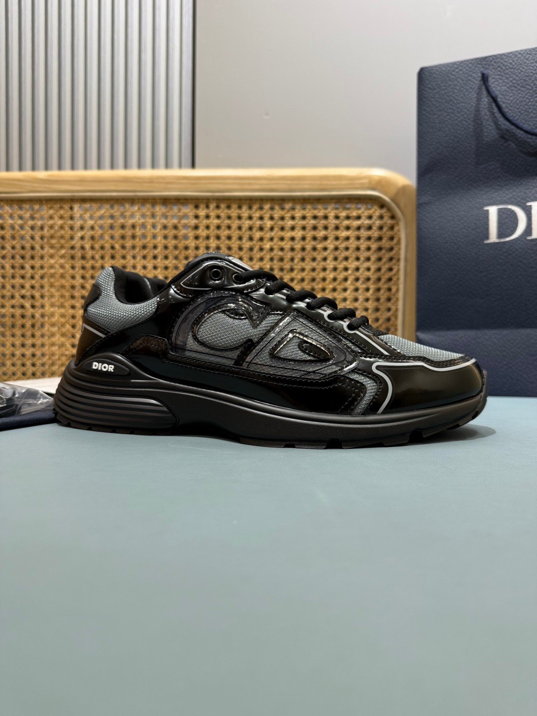 Sneakers B30 'Noir et Gris' — vue 18