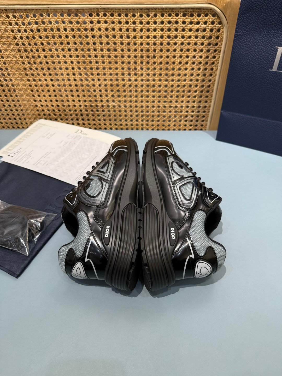 Sneakers B30 'Noir et Gris' — vue 19