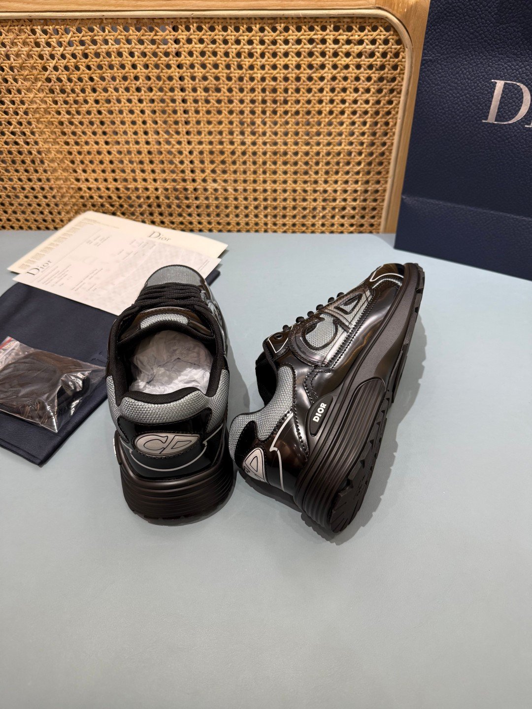 Sneakers B30 'Noir et Gris' — vue 21