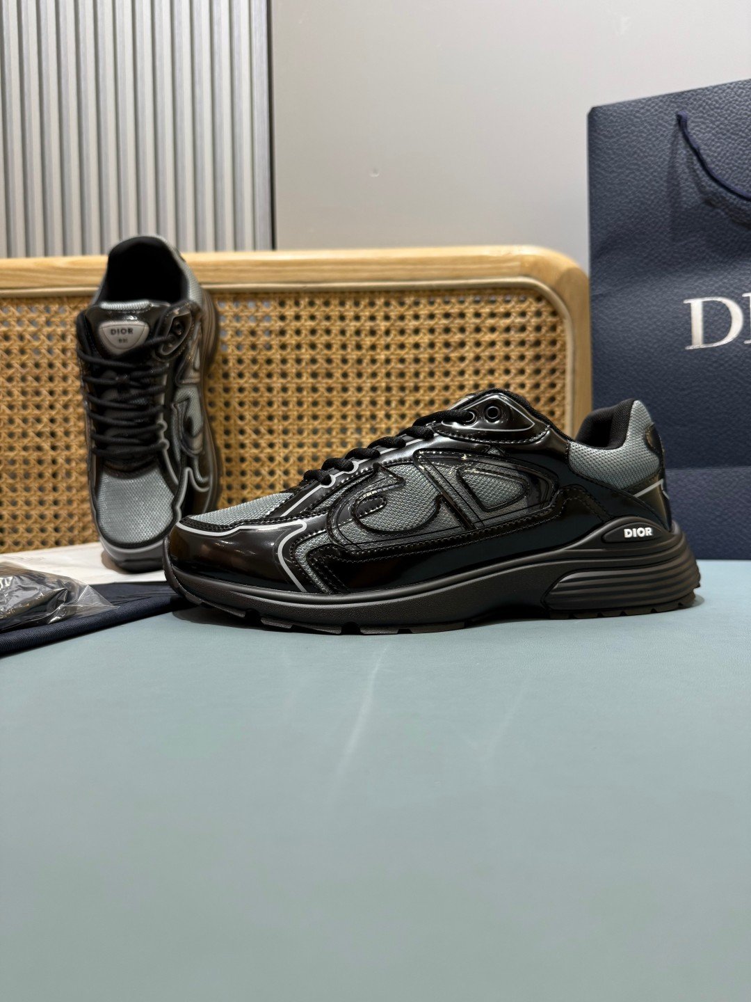 Sneakers B30 'Noir et Gris' — vue 25