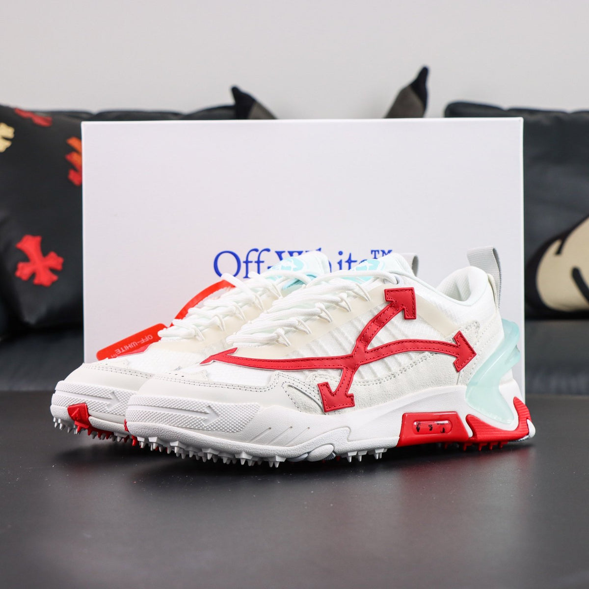 Off-White Odsy-2000 'Blanc Rouge' — vue 19