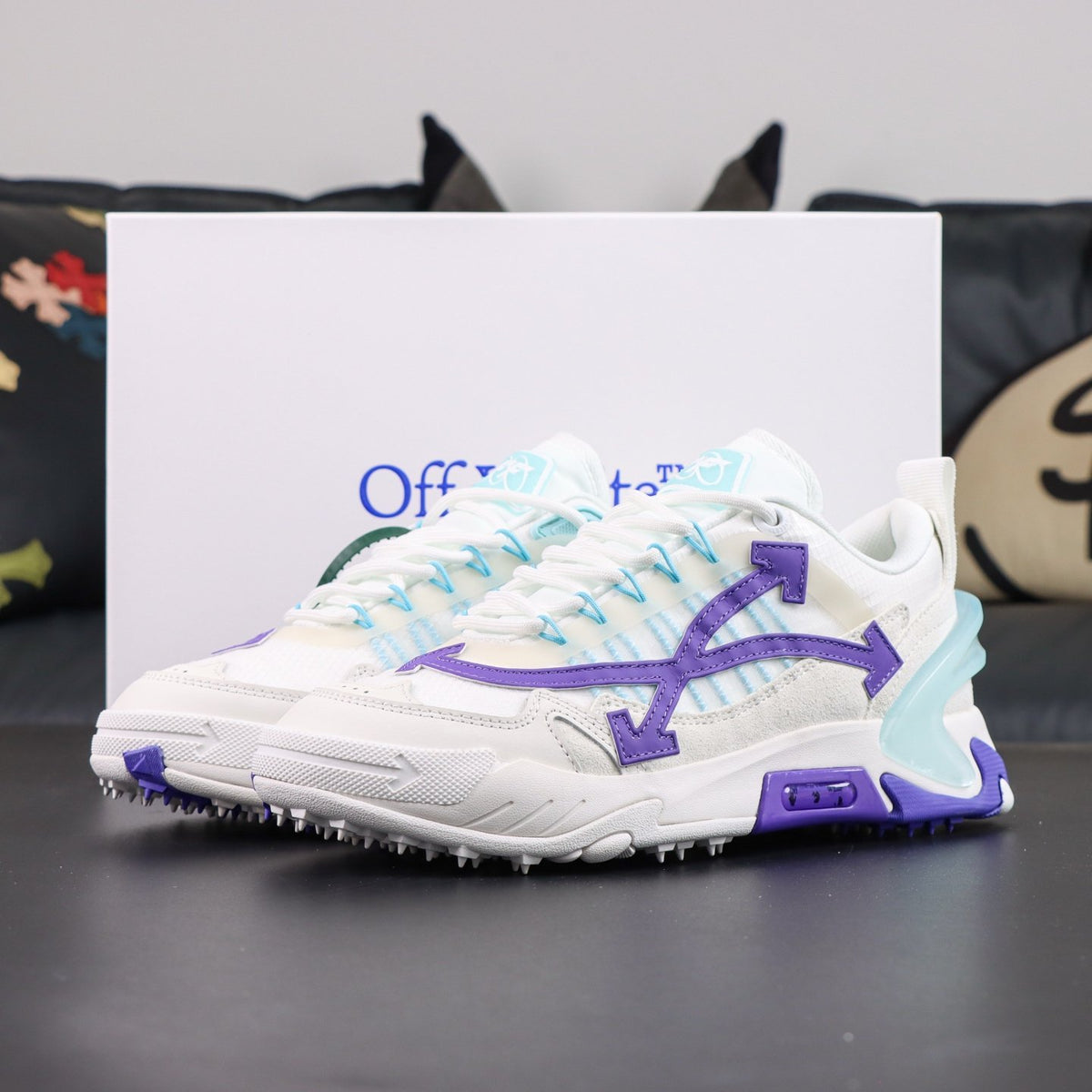 Off-White Odsy-2000 'Blanc Violet Vert d'Eau' — vue 13
