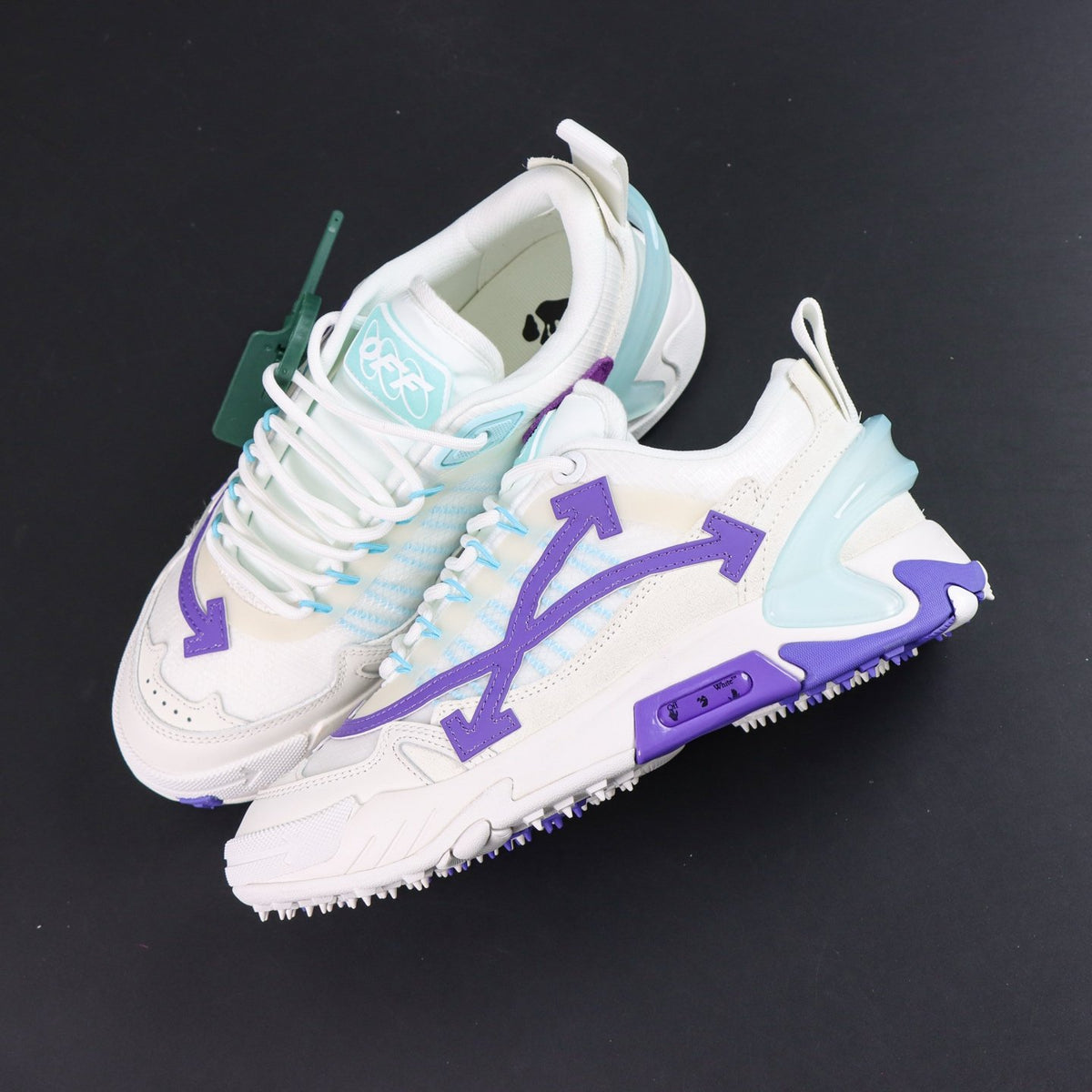 Off-White Odsy-2000 'Blanc Violet Vert d'Eau' — vue 14