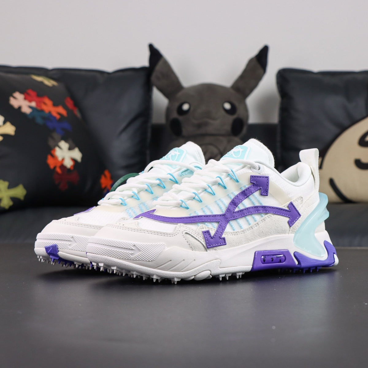 Off-White Odsy-2000 'Blanc Violet Vert d'Eau' — vue 18