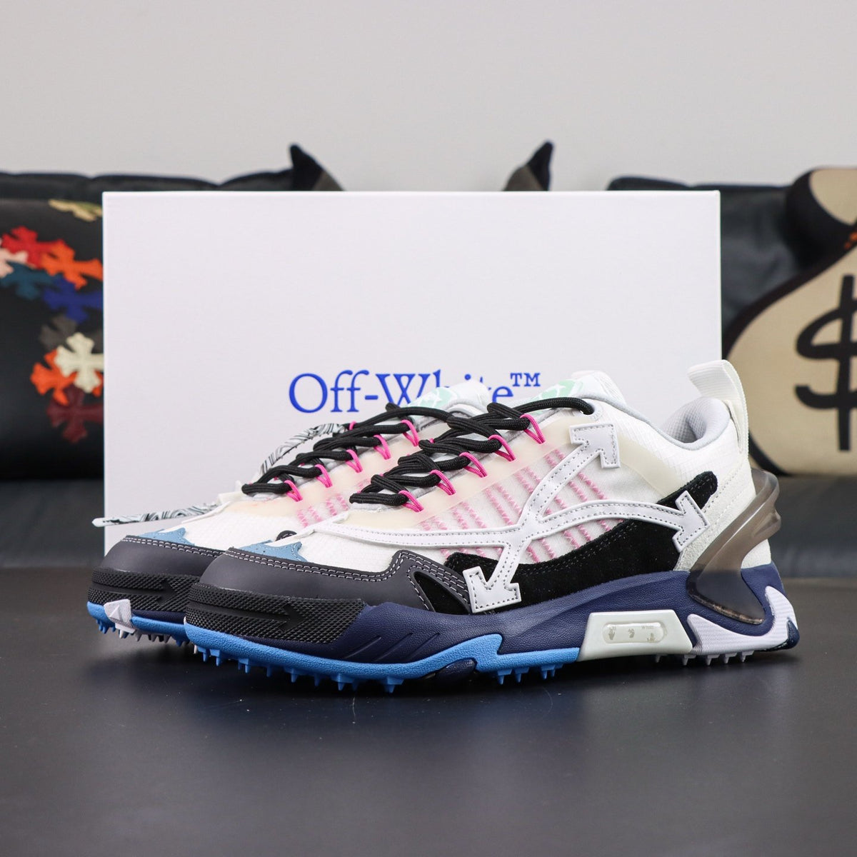 Off-White Odsy-2000 'Blanc Rose Bleu' — vue 10