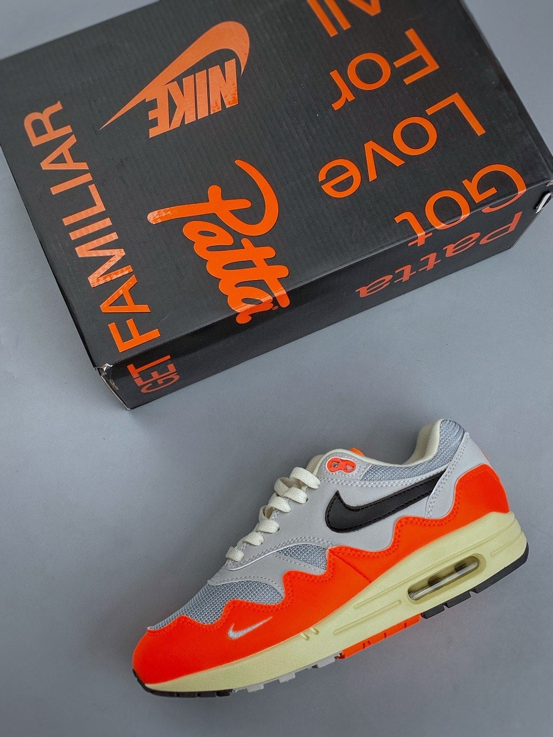 Nike Air Max 1 'Patta Gris Orange'