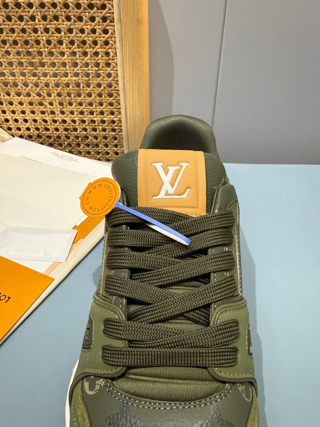 Sneakers Trainer 'Kaki' — vue 8