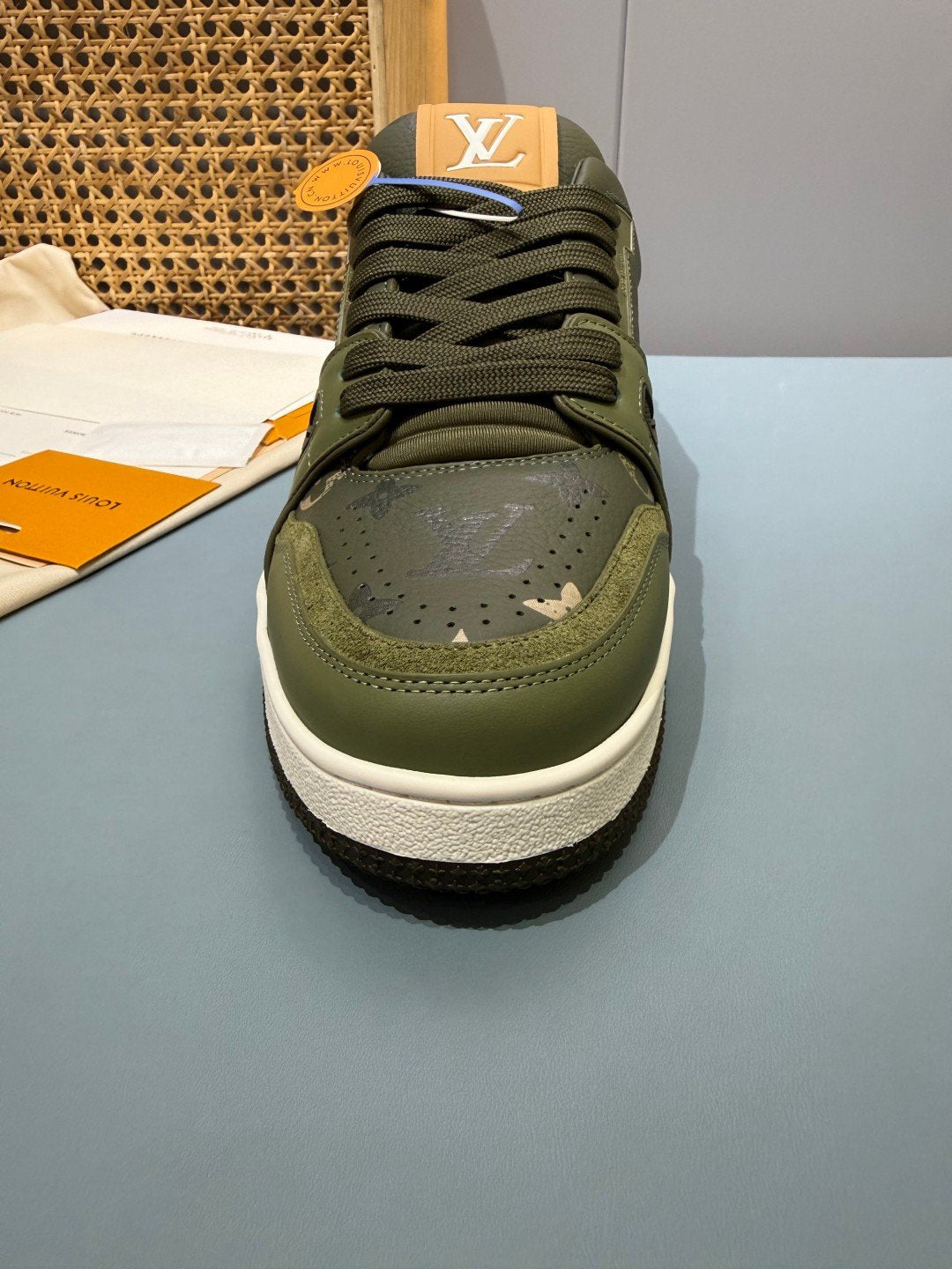 Sneakers Trainer 'Kaki' — vue 9