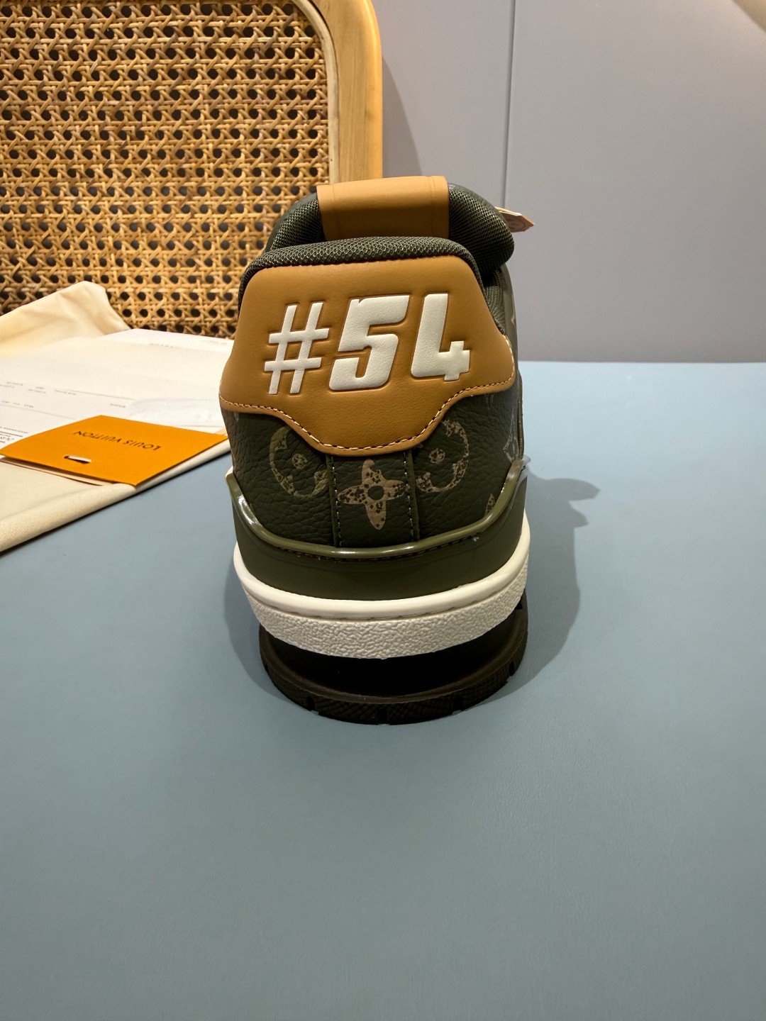 Sneakers Trainer 'Kaki' — vue 12