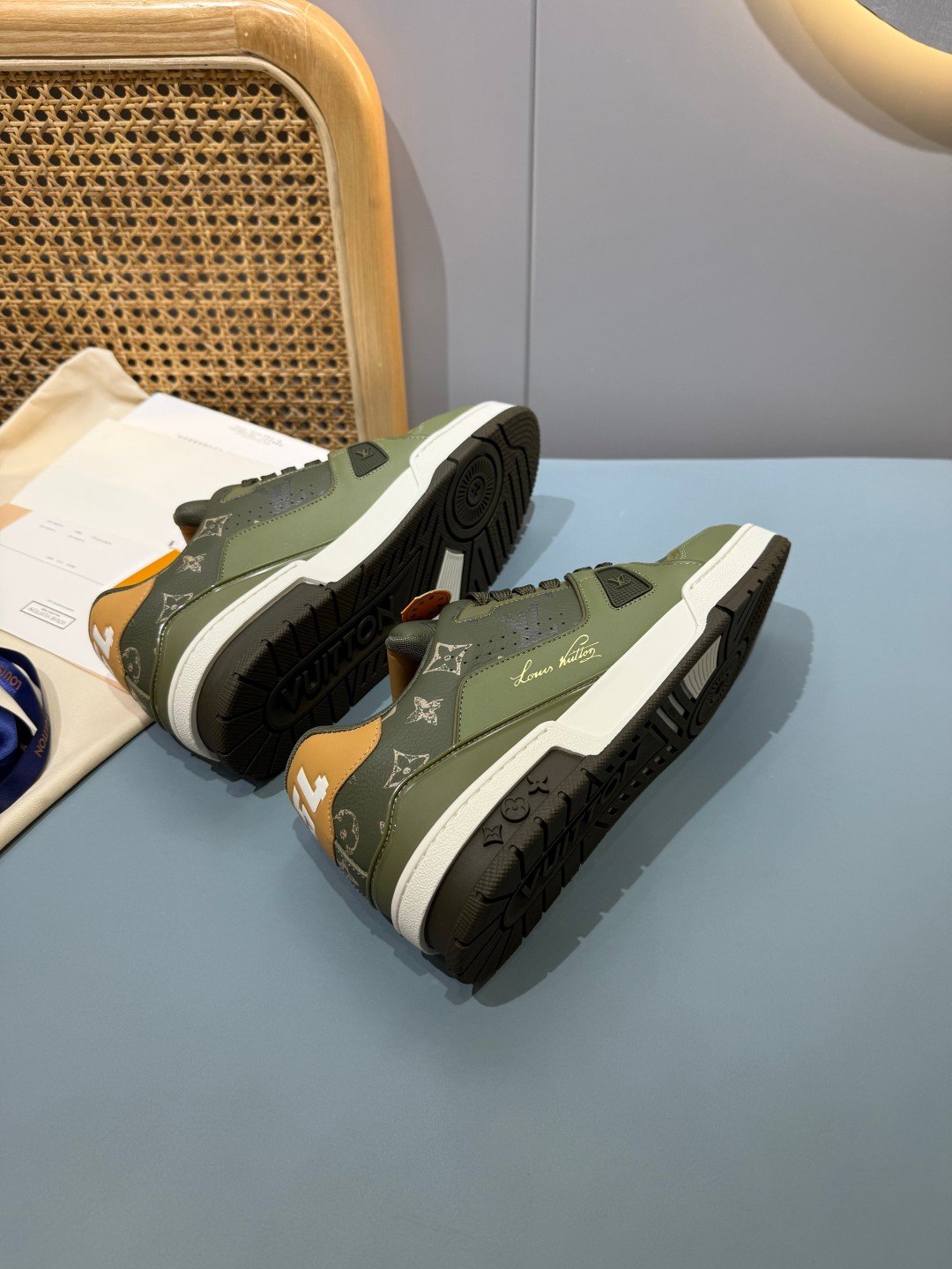 Sneakers Trainer 'Kaki' — vue 18