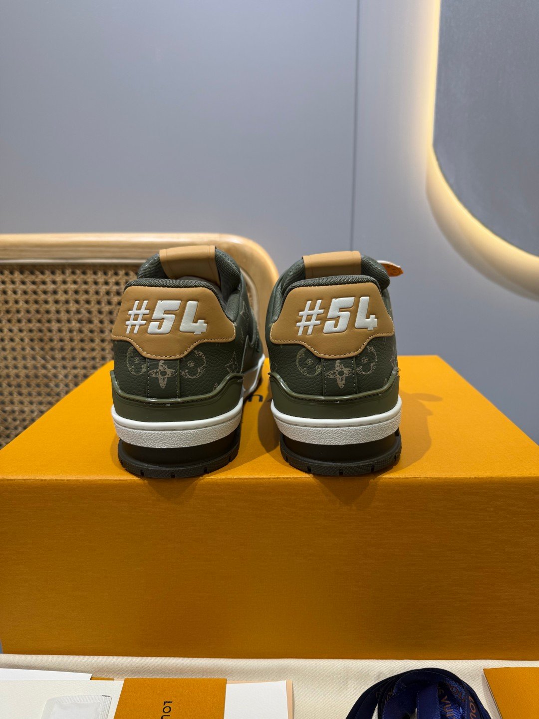 Sneakers Trainer 'Kaki' — vue 26