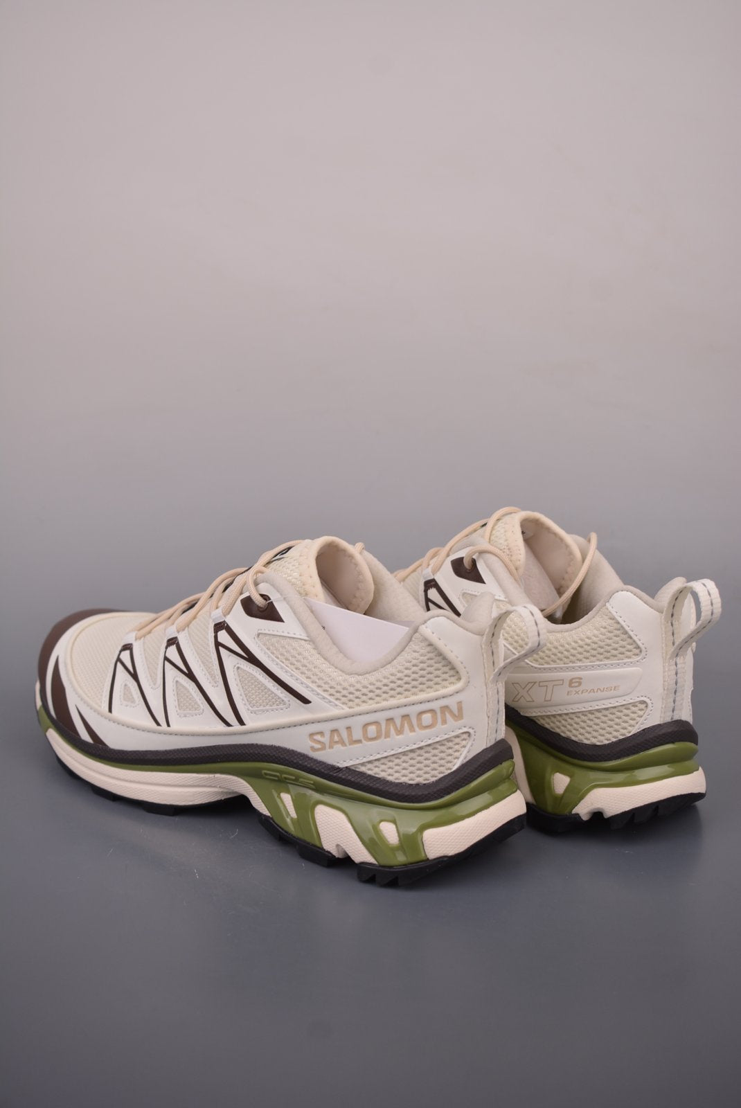 Sneakers XT-6 'Vanilla Ice Black Coffee Calla Green' — vue 9