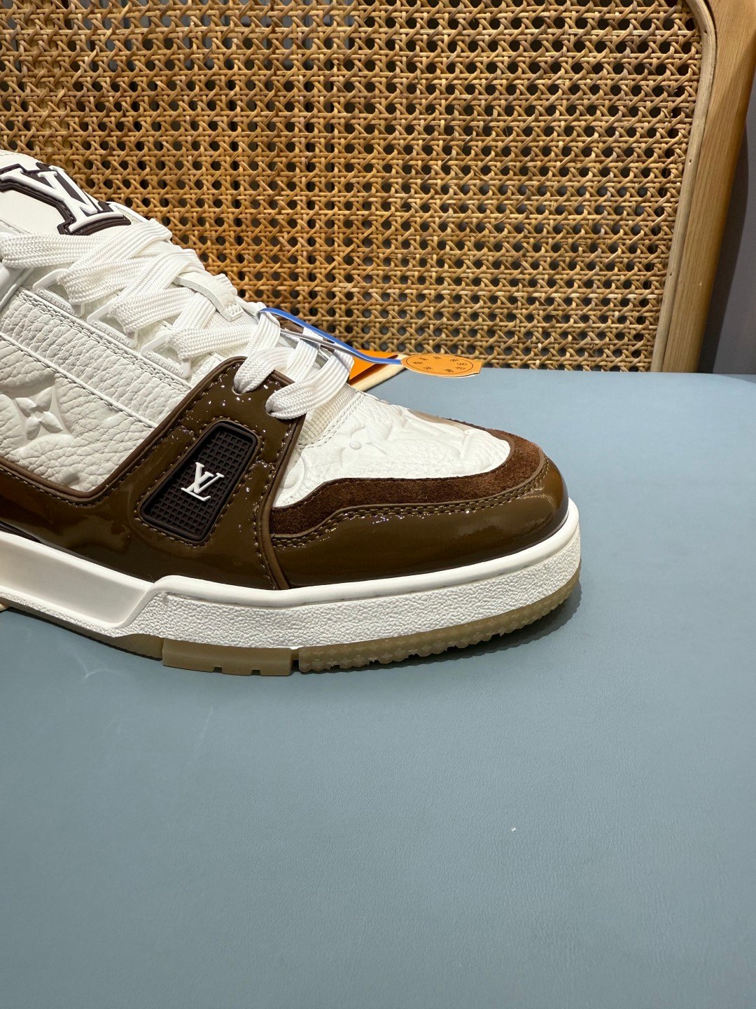 Sneakers Trainer 'Blanc Chocolat' — vue 12