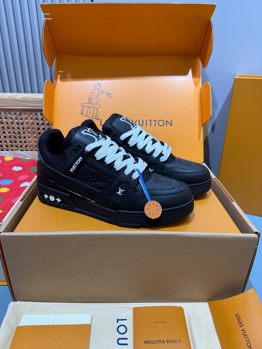 Sneakers Trainer 'Noir Blanc'