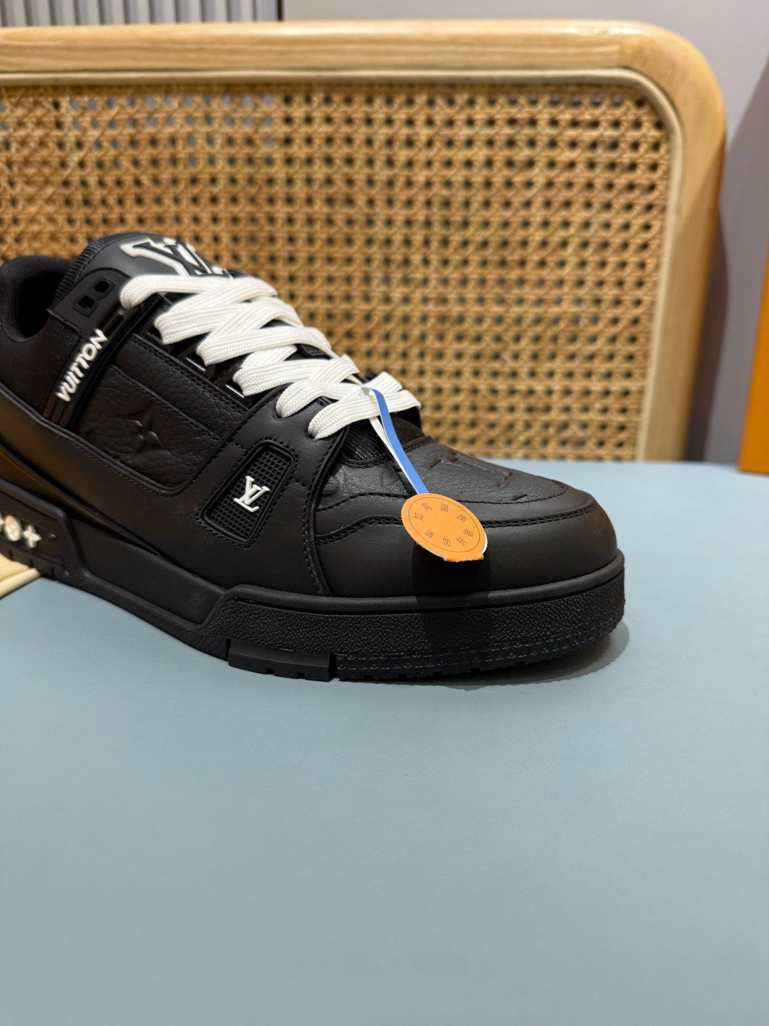 Sneakers Trainer 'Noir Blanc' — vue 12