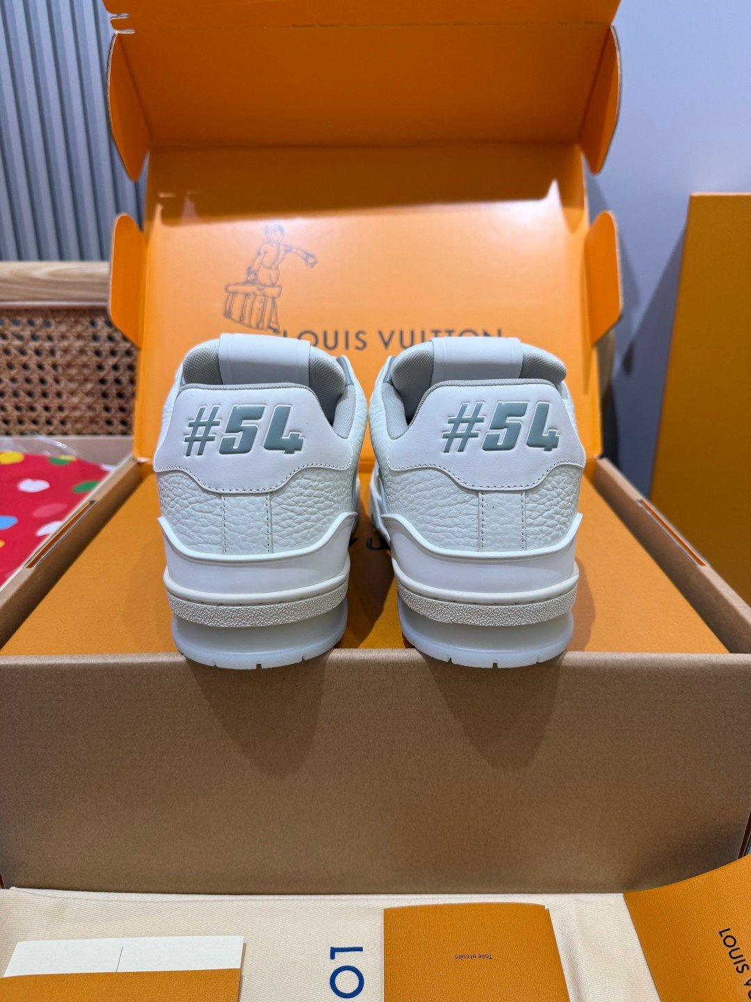 Sneakers Trainer 'Blanc Crème' — vue 3
