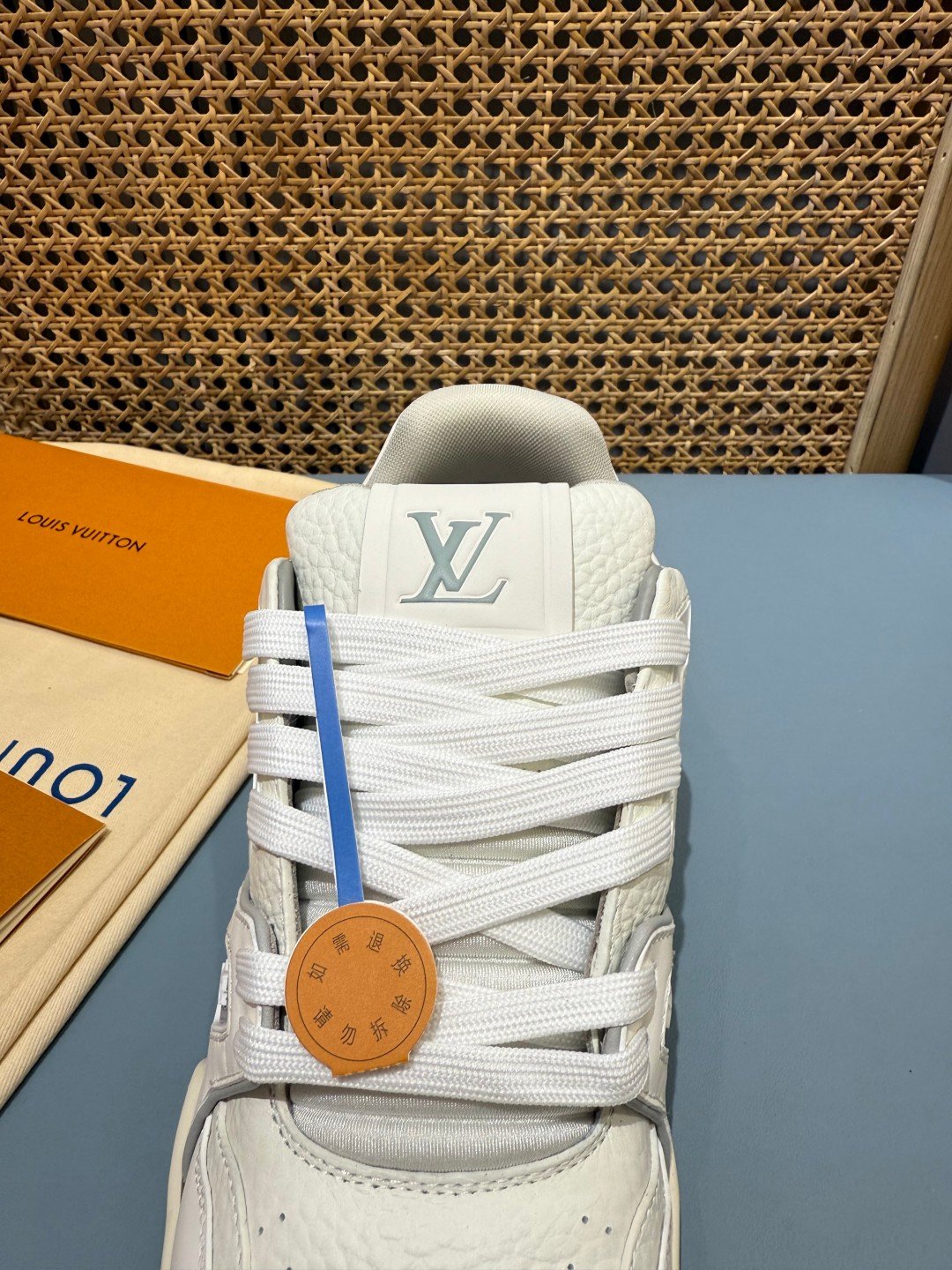 Sneakers Trainer 'Blanc Crème' — vue 8