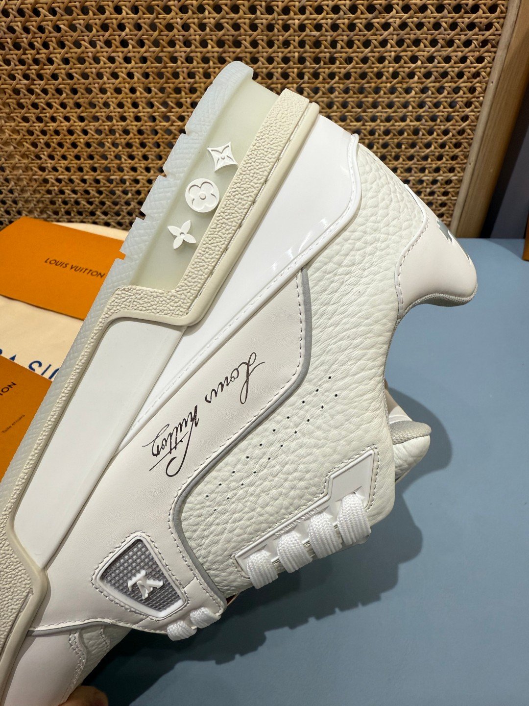 Sneakers Trainer 'Blanc Crème' — vue 12
