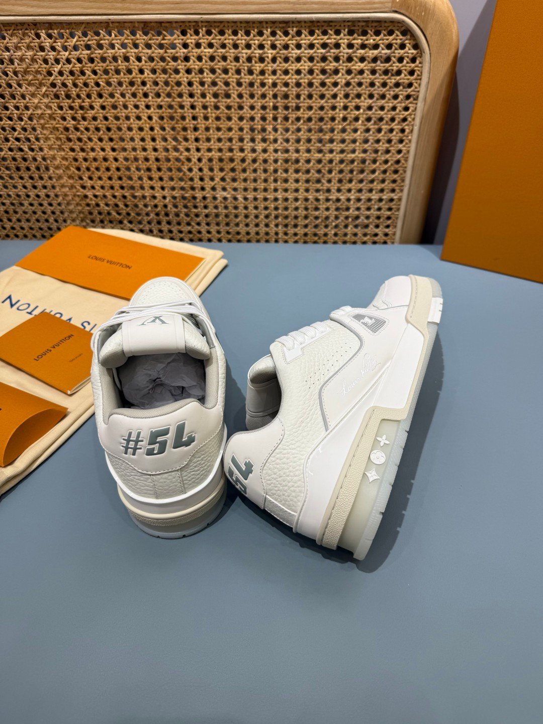 Sneakers Trainer 'Blanc Crème' — vue 15